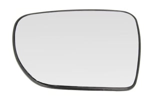 Sticla oglinda laterala Stanga potrivit HYUNDAI IX35 2009-2015 pana in 2013 - (convexa, crom)