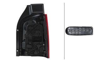 Stop lampa spate Stanga (P21/5W/P21W/R10W, haion spate) potrivit VW MULTIVAN T5, TRANSPORTER T5 11.03-08.15 - Img 4