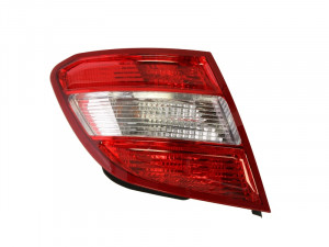 Stop lampa spate stanga potrivit MERCEDES Clasa C W204 Station wagon 2007-2011 - culoare semnalizator alb, culoare sticla rosu