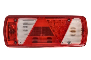 Stop spate dreapta ECOPOINT II (LED/P21W/PY21W/R10W, 24V, cu intermitent, cu far de ceață, lumina de marșarier, cu stop, lumină de parcare, reflector triunghiular conector: ASS2 7PIN) - Img 1