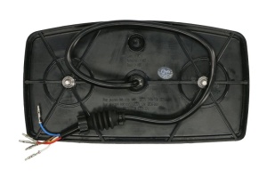Stop spate dreapta (LED, 10/30V, cu intermitent, cu far de ceață, lumina de marșarier, cu stop, lumină de parcare, reflector triunghiular lungime cablu: 0,5m) potrivit SCANIA - Img 2