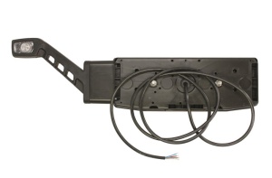 Stop spate dreapta (LED, 12/24V, cu intermitent, cu lumina de ceata, lumina de marșarier, cu lumina stop, lumini parcare, reflector triunghiular, cu lampă cu braț prelungit) - Img 2