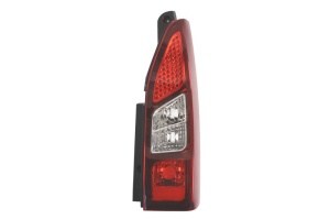 Stop spate dreapta potrivit Citroen BERLINGO II 2012-2018 - P21W, culoare semnalizator portocaliu, culoare sticla gri, hayon unic