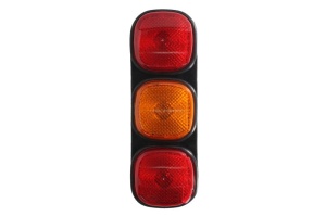 Stop spate stanga/dreapta (12/24V, rosu, cu intermitent) potrivit JCB 3CX, 3CX SITEMASTER, 3CX-2, 3CX-4, 3CXC, 3CXS, 3CXT, 4CX, 4CXC - Img 1