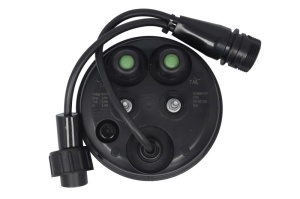 Stop spate stanga/dreapta ECOrotund (LED, 12/24V, cu intermitent, cu stop, lumina de parcare, fara proiector, lungime cablu: 0,3m, surub, conector: 2 x ASS2 2PIN/ASS2 7PIN) - Img 2