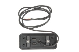 Stop spate stanga/dreapta (LED, 12/24V, cu intermitent, cu lumini ceata, lumina de marșarier, cu stop, lumina de parcare, cu iluminare placuta, reflector, rear clearance, lungime cablu: 0,2m) - Img 2
