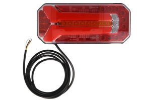 Stop spate stanga/dreapta (LED, 12/24V, cu intermitent, cu stop, lumina de parcare, reflector) - Img 1