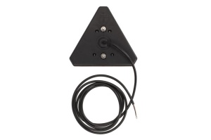Stop spate stanga/dreapta (LED, 12/24V, cu intermitent, cu stop, lumina de parcare, reflector triunghiular, lungime cablu: 0,2m, 163x143x40mm) - Img 2