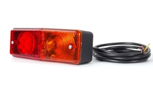 Stop spate stanga/dreapta (LED/P21W, 24V, cu intermitent, cu stop, lumina de parcare, fara proiector, lungime cablu: 0,2m, bolts, numar conexiuni: 4) - Img 3