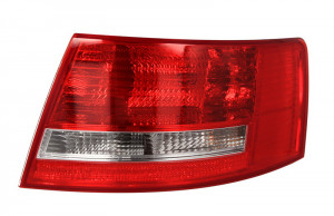 Stop tripla lampa spate dreapta potrivit AUDI A6 LIMUZINA 2004-2008 - (Semnalizator alb, culoare sticla: rosu)