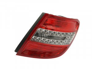 Stop tripla lampa spate dreapta potrivit MERCEDES Clasa C COMBI 2007-2011 - (LED, Semnalizator alb, culoare sticla: rosu)