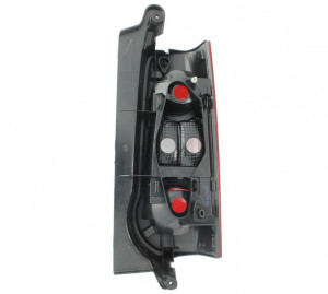 Stop tripla lampa spate stanga potrivit CITROEN BERLINGO PEUGEOT PARTNER 2D 2008-2012 - (Semnalizator alb, culoare sticla negru) - Img 2