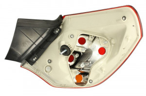Stop tripla lampa spate stanga potrivit OPEL ASTRA HATCHBACK 2009-2015 - ( exterior , Semnalizator portocaliu, culoare sticla: rosu) - Img 2