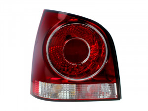 Stop tripla lampa spate stanga potrivit VW POLO HATCHBACK 2005-2009 - (interior, Semnalizator alb, culoare sticla: rosu)