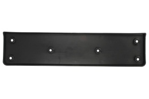Suport numar circulatie Fata potrivit VW JETTA IV 2010-2018 2010-2014 - (plastic, negru) - Img 2