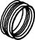 Teava esapament (lungime:148mm) EURO 5 potrivit DAF CF 75, CF 85, XF 105, XF 95 MX265-XE390C 01.01- - Img 2