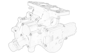 Termostat lichid racire (in carcasa, no pump) potrivit AUDI A1, A3, A4 ALLROAD B8, A4 ALLROAD B9, A4 B8, A4 B9, A5, A6 C7, A6 C8, A7, A8 D4, Q2, Q3, Q5, Q7, TT; CUPRA ATECA, FORMENTOR 1.8-2.0H 10.07- - Img 2