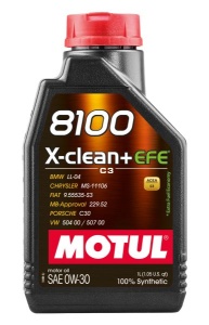 Ulei motor 8100 (1L) 0W30 ; ACEA C3; BMW LL-04; CHRYSLER MS-11106; FIAT 9.55535 S3; MB 229.52; PORSCHE C30; VW 504.00; VW 507.00 - Img 1