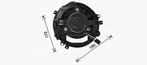 Ventilator habitaclu potrivit AUDI A3, Q2, Q3, TT; CUPRA ATECA; SEAT ATECA, LEON, LEON SC, LEON SPORTSTOURER, LEON ST, TARRACO; SKODA KAROQ, KODIAQ I, OCTAVIA III, OCTAVIA IV 1.0-Electric 04.12- - Img 3
