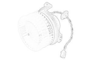 Ventilator habitaclu potrivit CHRYSLER PACIFICA, VOYAGER IV; DODGE CARAVAN, GRAND 2.4-4.0 02.00- - Img 1
