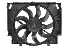 Ventilator radiator (cu carcasa) potrivit BMW 5 (E60) 3.0 04.06-12.09 - Img 1