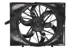 Ventilator radiator (cu carcasa) potrivit BMW 5 (E60), 5 (E61), 6 (E63), 6 (E64) 2.5/3.0 09.04-12.10 - Img 1