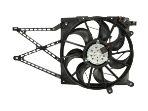 Ventilator radiator (cu carcasa) potrivit CHEVROLET ASTRA; OPEL ASTRA G, ASTRA G CLASSIC, ASTRA G/KOMBI, ASTRA H, ZAFIRA A, ZAFIRA B 1.2-2.2 02.98-04.15 - Img 2