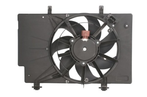 Ventilator radiator (cu carcasa) potrivit FORD B-MAX, ECOSPORT, FIESTA VI 1.4D/1.5D/1.6D 06.08- - Img 2