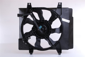 Ventilator radiator (cu carcasa) potrivit KIA PICANTO I 1.0/1.1 04.04-09.11 - Img 1