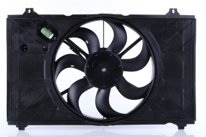 Ventilator radiator (cu carcasa) potrivit KIA RIO II 1.4/1.5D/1.6 03.05-12.11 - Img 3
