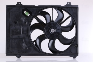 Ventilator radiator (cu carcasa) potrivit KIA RIO II 1.5D 03.05-12.11 - Img 2