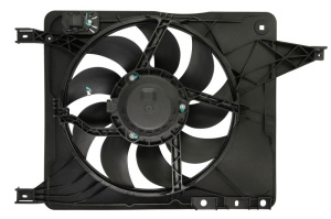 Ventilator radiator (cu carcasa) potrivit NISSAN QASHQAI I 1.5D-2.0D 11.06-12.13 - Img 2