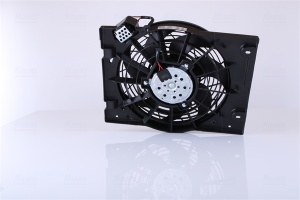 Ventilator radiator (cu carcasa) potrivit OPEL ASTRA G, ASTRA G CLASSIC, ASTRA G/KOMBI, ASTRA H, ASTRA H GTC, ZAFIRA A, ZAFIRA B 1.2-2.2D 02.98-04.15 - Img 3