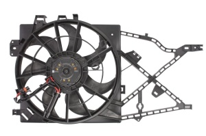 Ventilator radiator (cu carcasa) potrivit OPEL VECTRA B 1.6-2.6 09.95-07.03 - Img 1