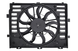 Ventilator radiator (cu carcasa) potrivit PORSCHE CAYENNE 3.0D-4.8 06.10- - Img 1