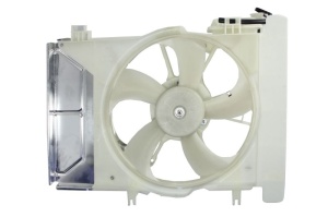 Ventilator radiator (cu carcasa) potrivit TOYOTA YARIS, YARIS/HATCHBACK 1.0-1.33 08.05-06.20 - Img 1