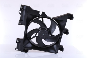 Ventilator radiator Dreapta (cu carcasa) potrivit CITROEN BERLINGO, BERLINGO/MINIVAN, XSARA, XSARA PICASSO, XSARA/HATCHBACK, XSARA/KOMBI; PEUGEOT PARTNER, PARTNER ORIGIN 1.1-Electric 06.96-12.15 - Img 4