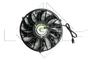 Ventilator radiator potrivit CHEVROLET TIGRA; OPEL ASTRA F, CALIBRA A, COMBO/MINIVAN, CORSA B, CORSA B/HATCHBACK, OMEGA B, TIGRA, VECTRA A 1.0-3.2 08.89-07.03 - Img 3