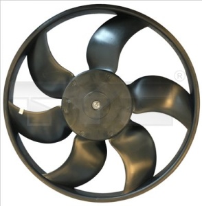 Ventilator radiator potrivit NISSAN MICRA III; RENAULT CLIO II, CLIO II/HATCHBACK, KANGOO, KANGOO BE BOP, KANGOO EXPRESS, KANGOO II, MEGANE I, MEGANE I CLASSIC 1.2-Electric 01.96- - Img 3