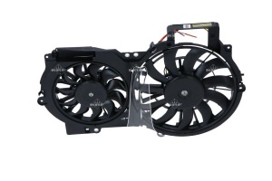 Ventilator radiator Stanga (cu carcasa) potrivit AUDI A6 ALLROAD C6, A6 C6 2.0-4.2 05.04-08.11 - Img 3