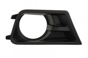Acoperire bara fata Dreapta potrivit FORD USA MUSTANG dupa 2004 2009-2012 - (cu gauri pentru lampa de ceata, plastic, negru)