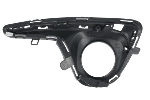Acoperire bara fata Fata Dreapta potrivit TOYOTA YARIS, YARIS/HATCHBACK dupa 2010 dupa 2017 - (locas proiector, negru lucios) - Img 2