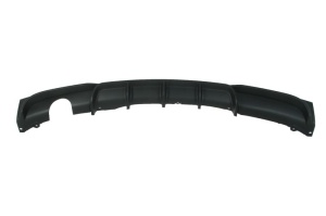 Acoperire bara Spate potrivit BMW 3 (F30, F80), 3 (F31) 2011-2015 - (cu gaura pentru o singura conducta de evacuare, M PERFORMANCE, negru) - Img 2