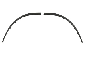 Acoperire bara Stanga/Dreapta Fata potrivit PEUGEOT 407 2004-2011 - (Set 2 bucati; negru)