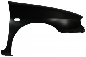 Aripa fata dreapta potrivit SEAT CORDOBA, CORDOBA VARIO, IBIZA II, INCA; VW CADDY II, CADDY II/MINIVAN, POLO 1996-1999 - (cu gaura ovala pentru indicator, cu locas semnalizator )