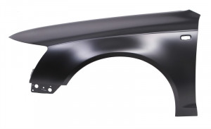 Aripa Stanga Fata potrivit AUDI A6 C6 2004-2008 - (cu orificii semnalizator; aluminiu)