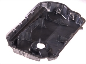 Baie ulei (partea inferioara, cu locas pentru senzor, aluminiu) potrivit AUDI A4 B6, A6 C5 3.0 2000-2005 - (partea inferioara, cu locas pentru senzor; aluminiu)