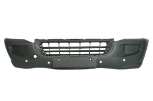 Bara Fata, cu grilaj, cu locas senzorii parcare, gri inchis potrivit VW CRAFTER 30-35, CRAFTER 30-50 2006-2011