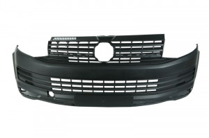 Bara fata cu grile, negru potrivit VW MULTIVAN T6, TRANSPORTER T6, TRANSPORTER T6 / CARAVELLE T6 dupa 2015