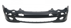Bara fata cu locas lampa ceata, cu locas spalator faruri, cu locas ornament, grunduit, potrivit MERCEDES C T-MODEL S203, C W203 2005-2007